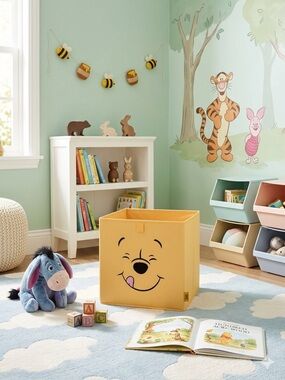 Disney Winnie the Pooh cube new perfect for storage decorations etc